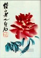 Peonía Qi Baishi 1956 chino tradicional